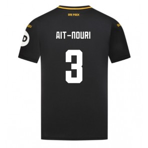 Wolves Rayan Ait-Nouri #3 Replika Udebanetrøje 2024-25 Kortærmet